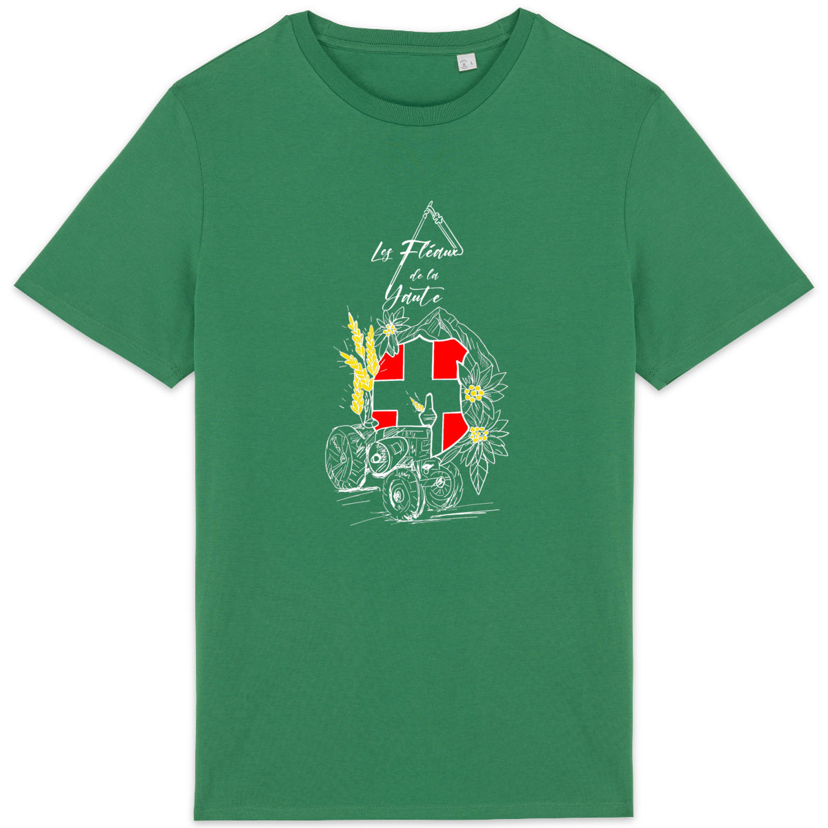 T-Shirt Fléaux Unisexe 100%Bio - face_0