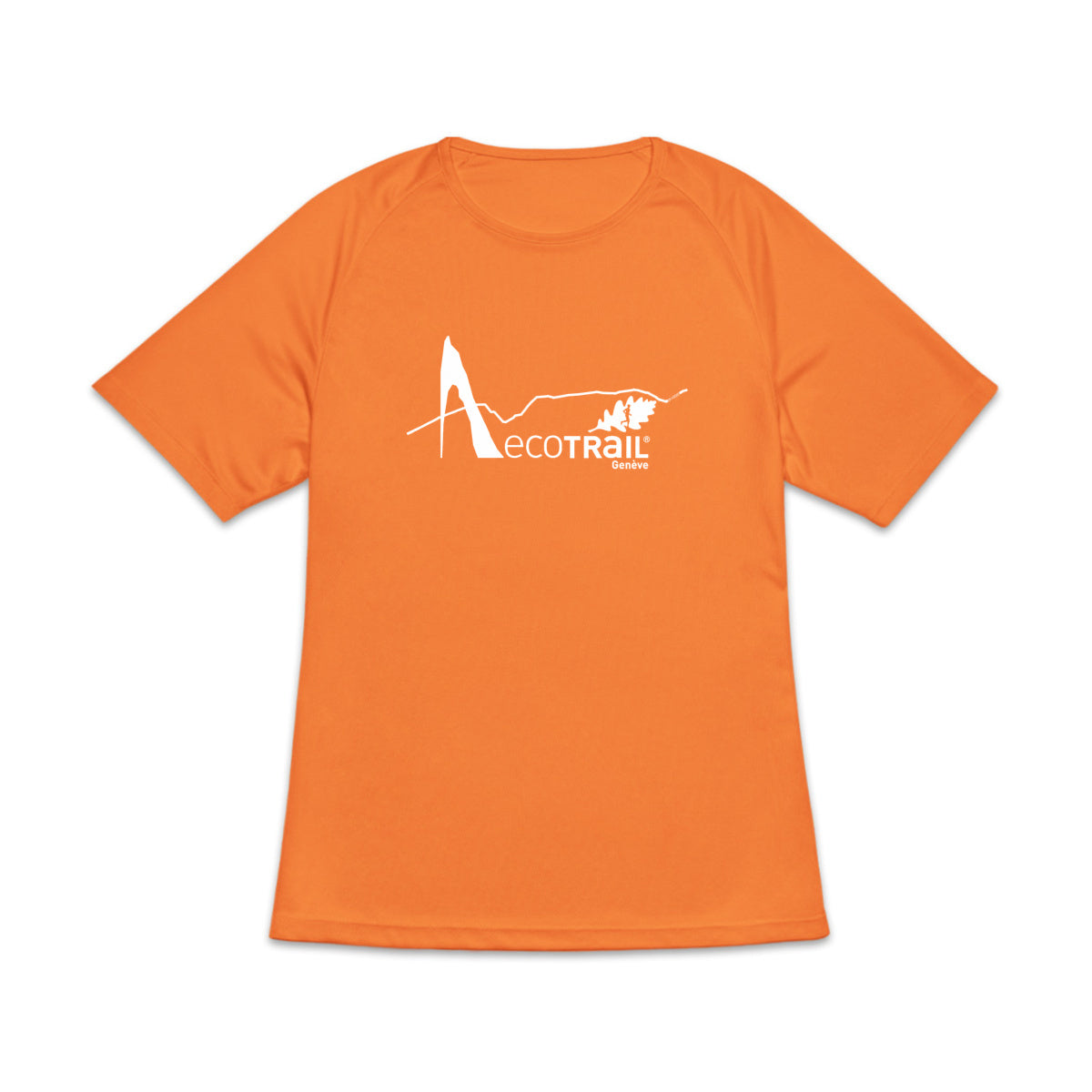 Eco trail Genève T-shirt Sport 100% recyclé Femme