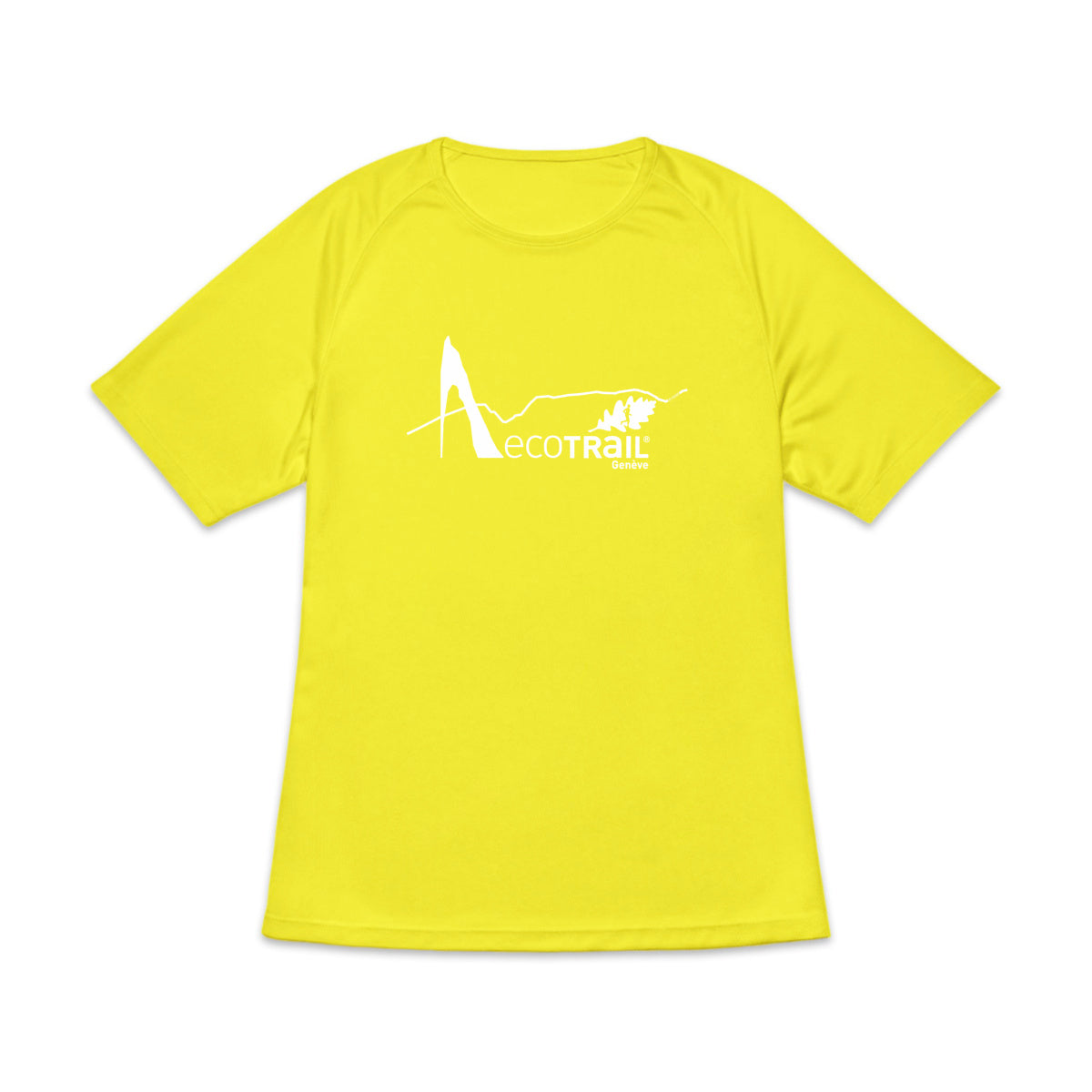 Eco trail Genève T-shirt Sport 100% recyclé Femme