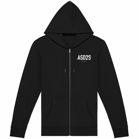 Sweat Capuche Zippé Unisexe Premium ASD2S Monnetier