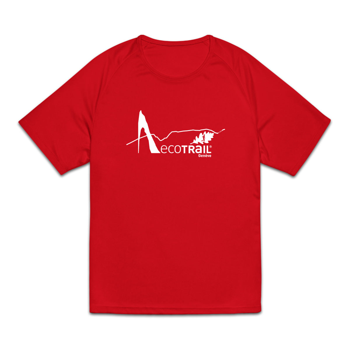 T-shirt Ecotrail Genève sport 100% recyclé Homme