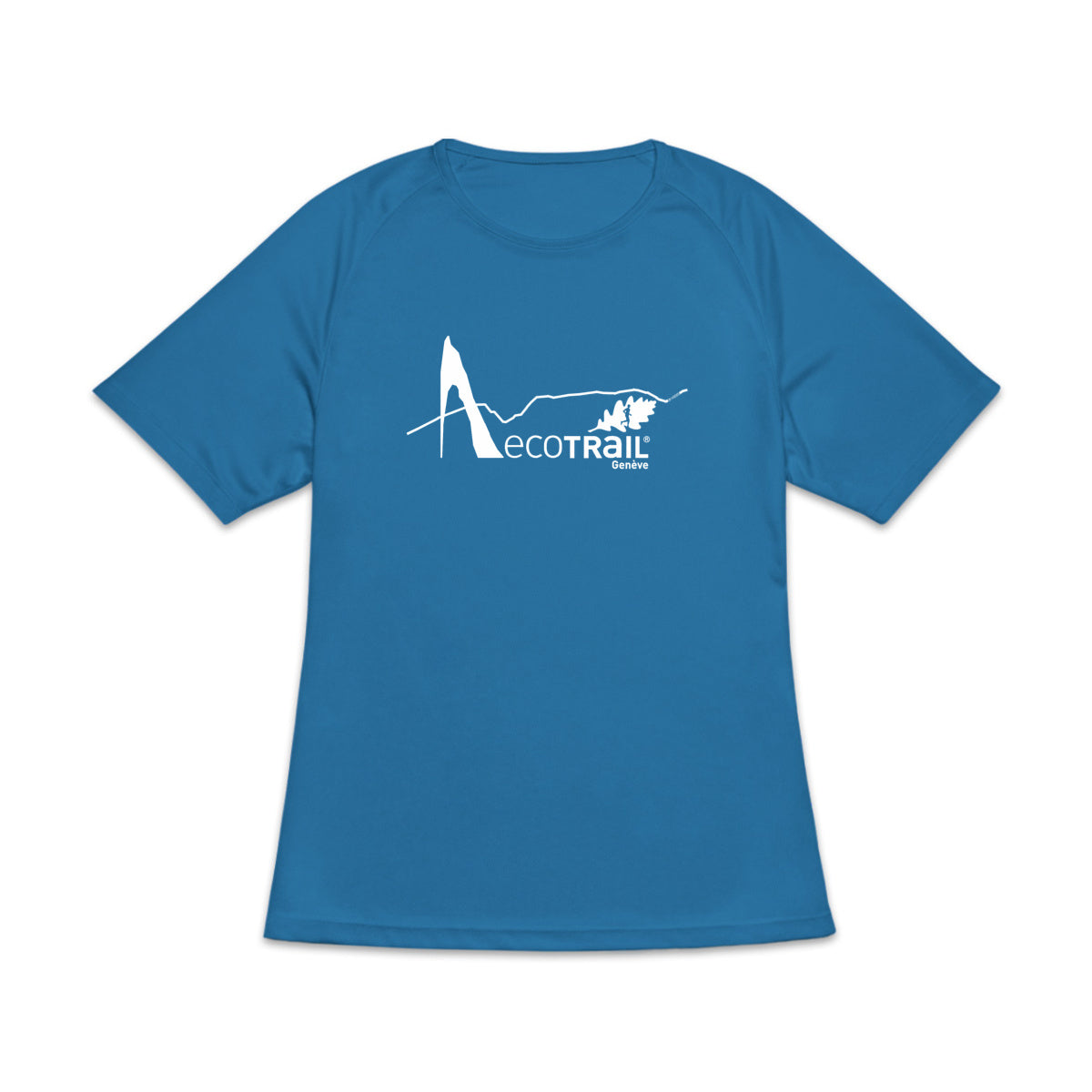 Eco trail Genève T-shirt Sport 100% recyclé Femme