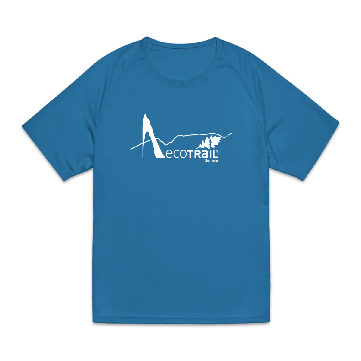T-shirt Ecotrail Genève sport 100% recyclé Homme