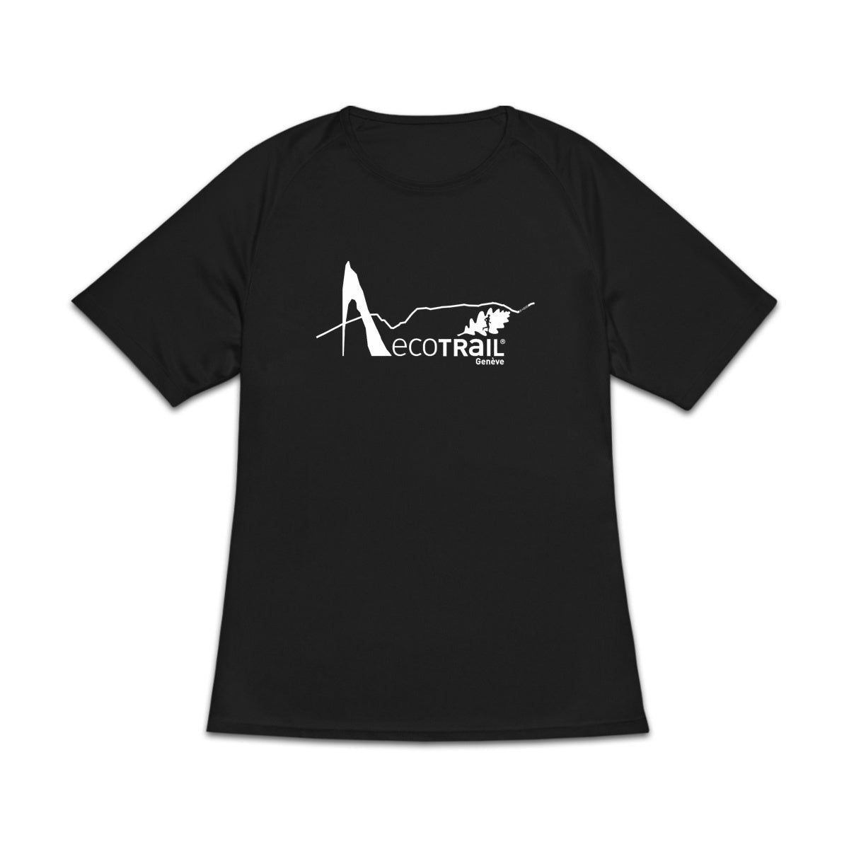 Eco trail Genève T-shirt Sport 100% recyclé Femme