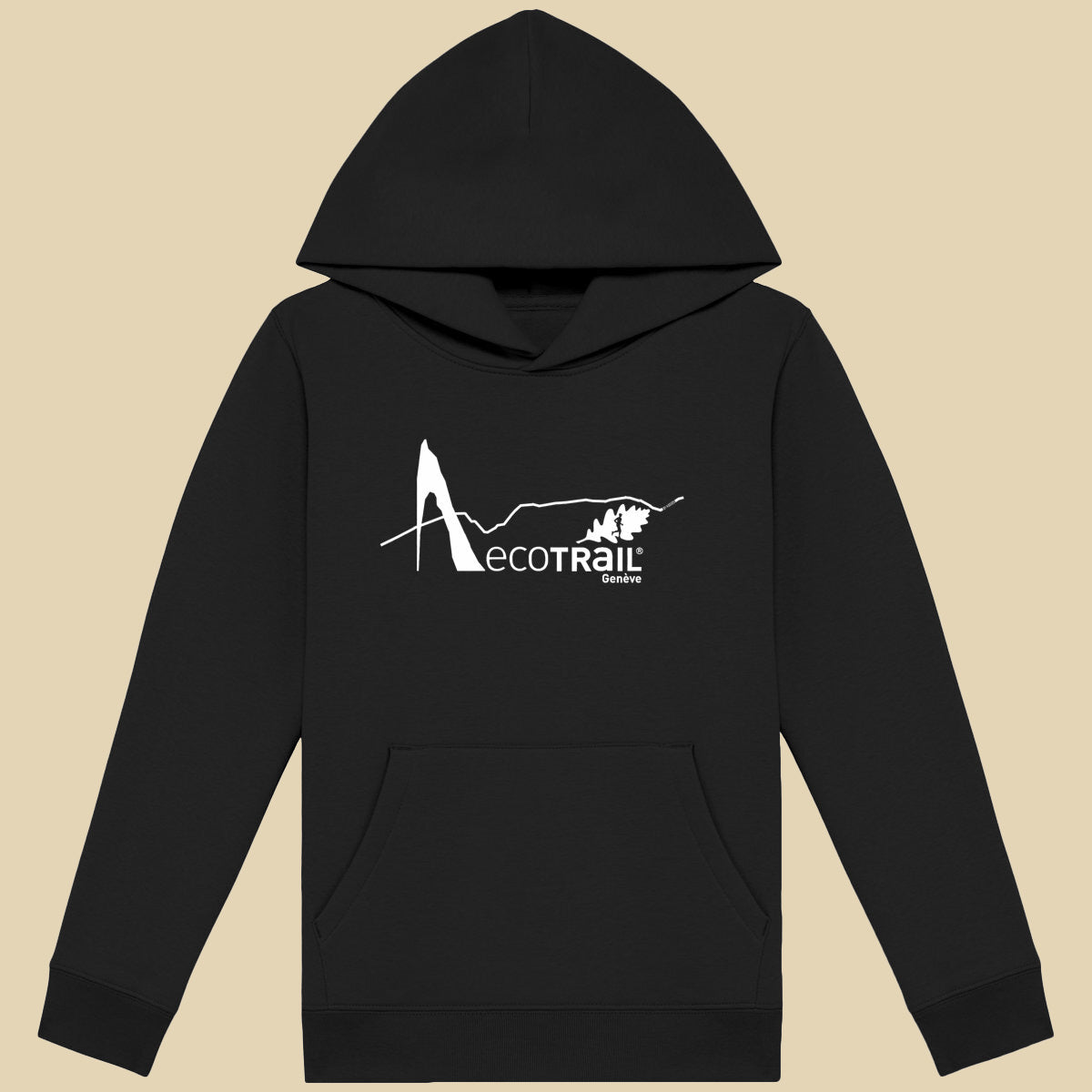 ECO Trail Genève Sweat à capuche Enfant Bio Recyclé