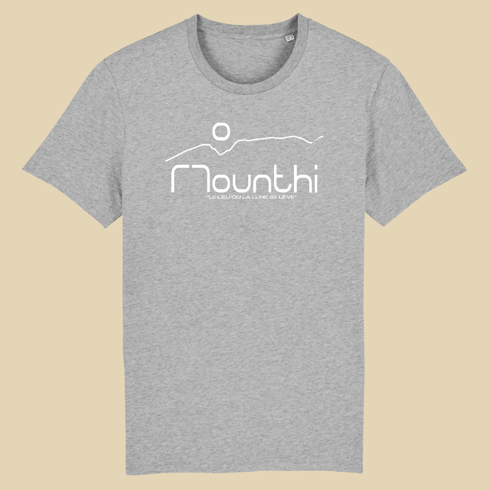 T-Shirt Col Rond Couleurs- MOUNTHI W Stamps