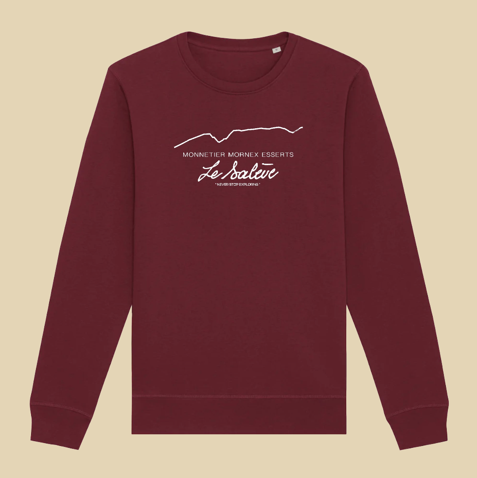 Monnetier Mornex Esserts Salève Sweat Premium Bio, unisexe