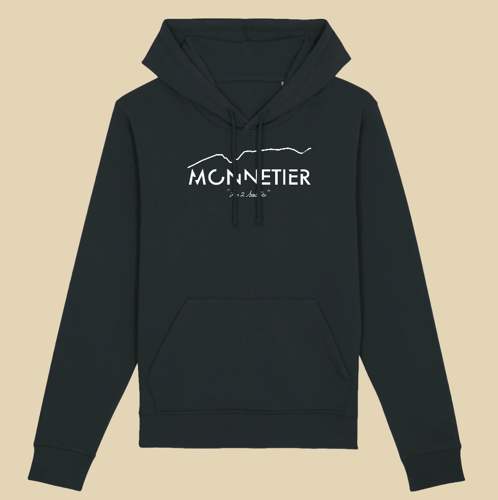Monnetier les 2 Salèves Sweat à capuche BIO Unisexe