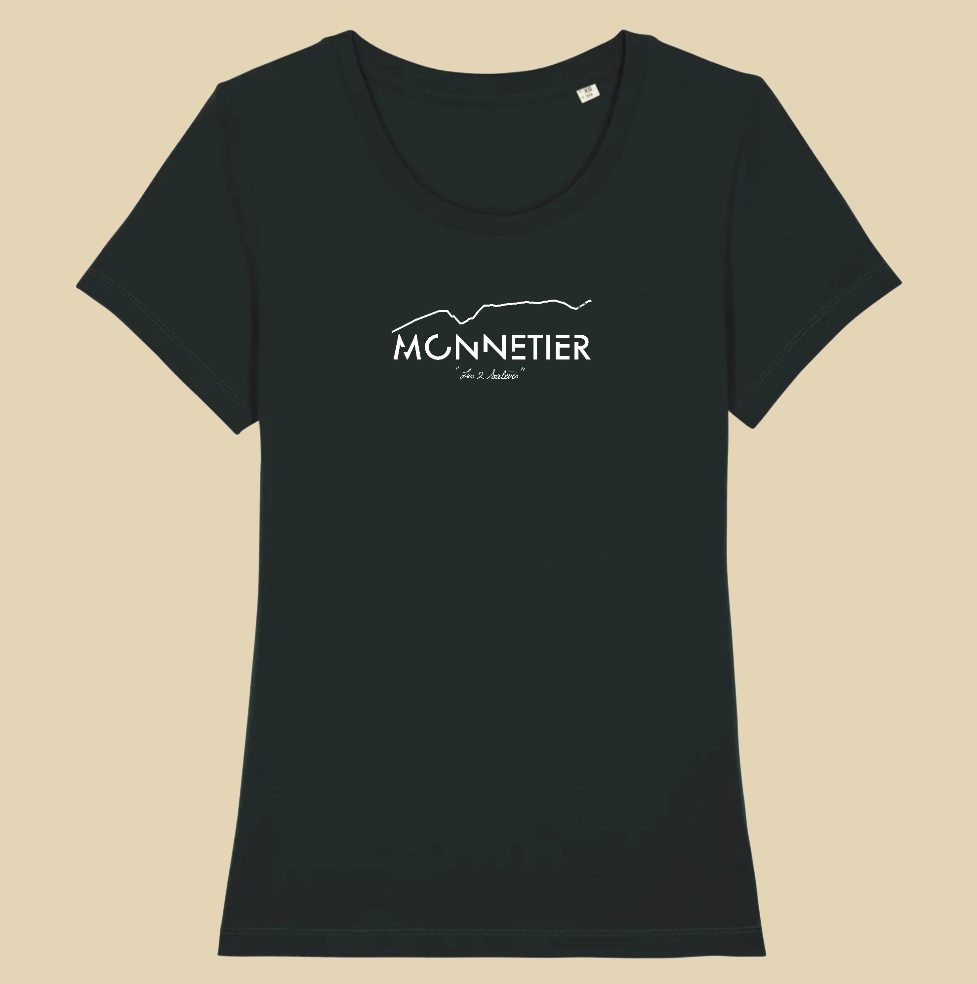 Monnetier les 2 Salèves T-shirt Femme 100% Coton BIO