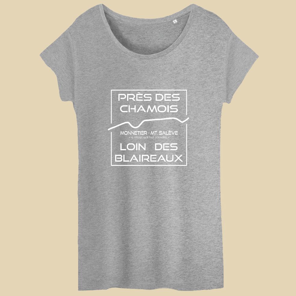 Près des Chamois Blanc / T-shirt Femme