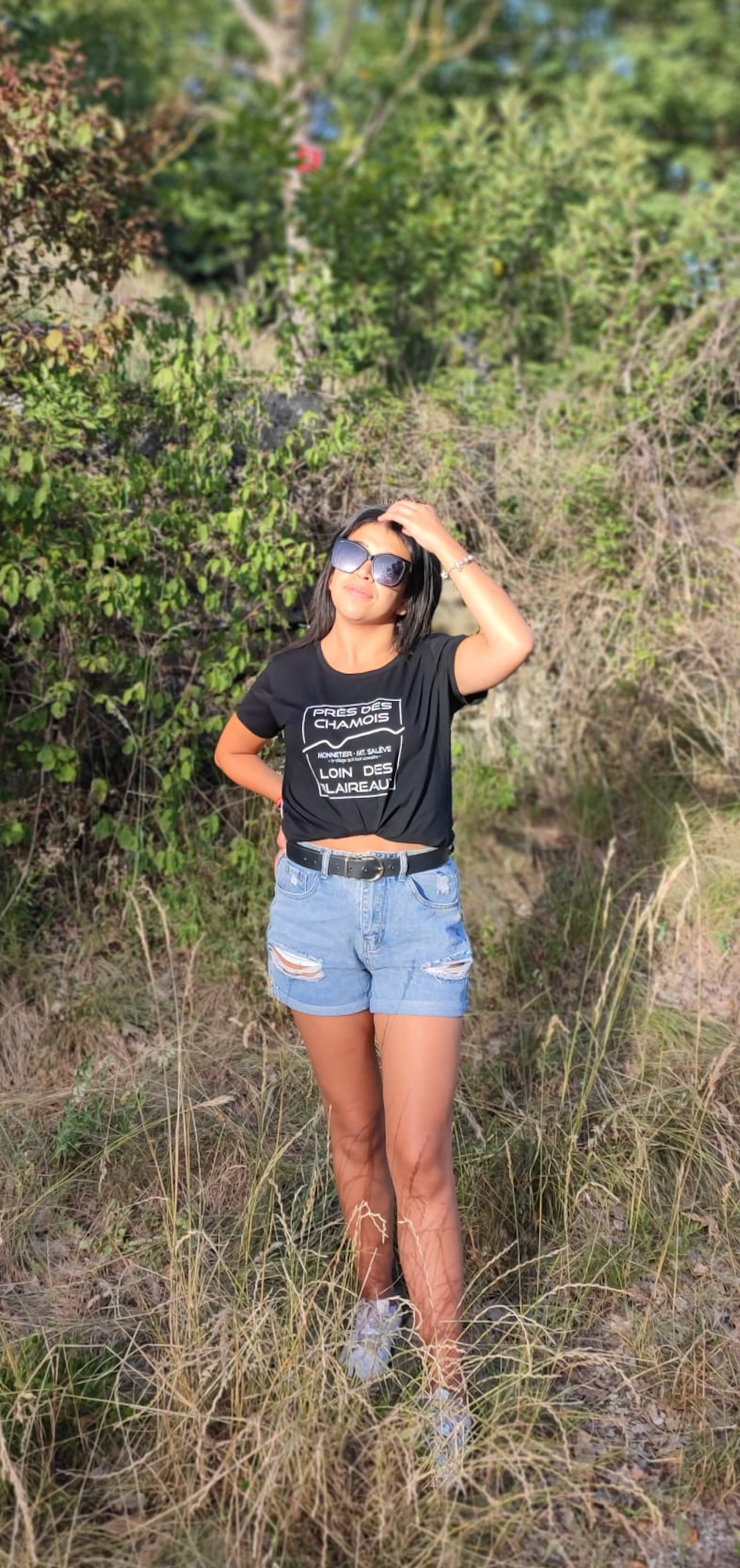 Près des Chamois Blanc / T-shirt Femme