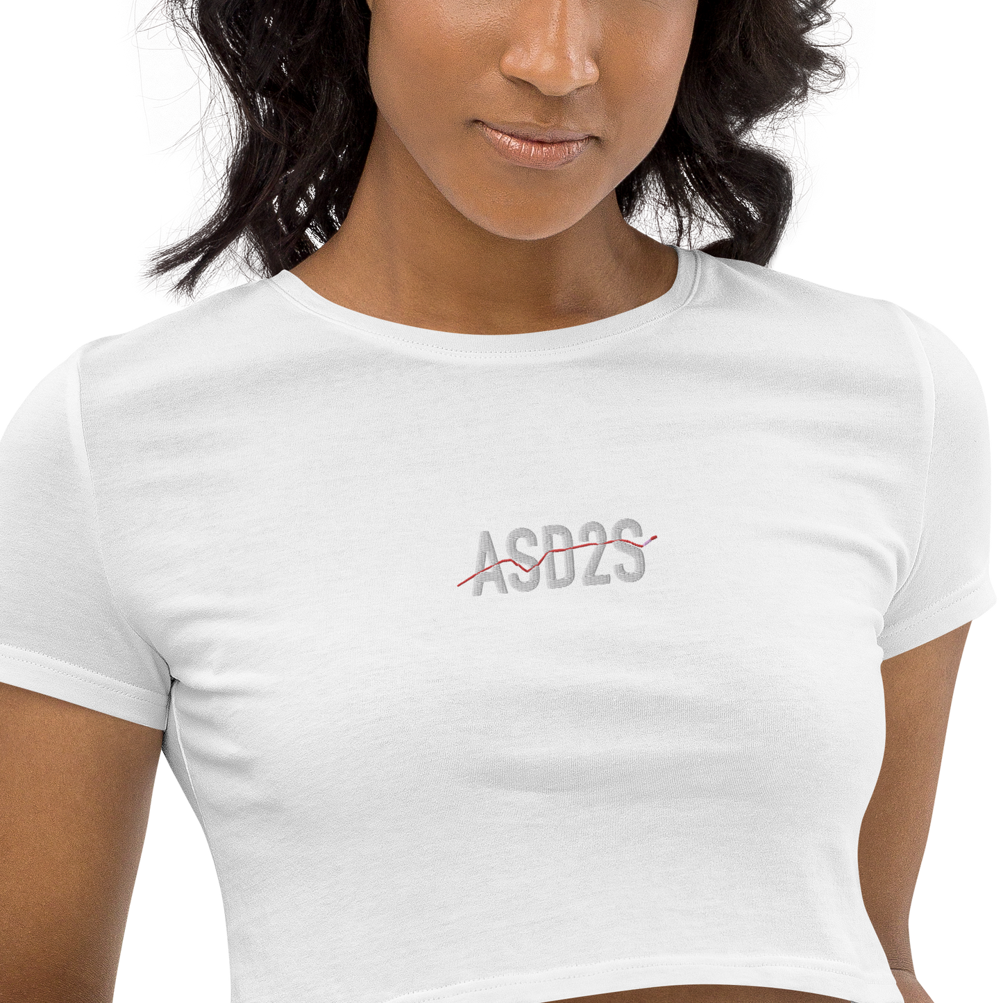 ASD2S Brodé Crop top bio