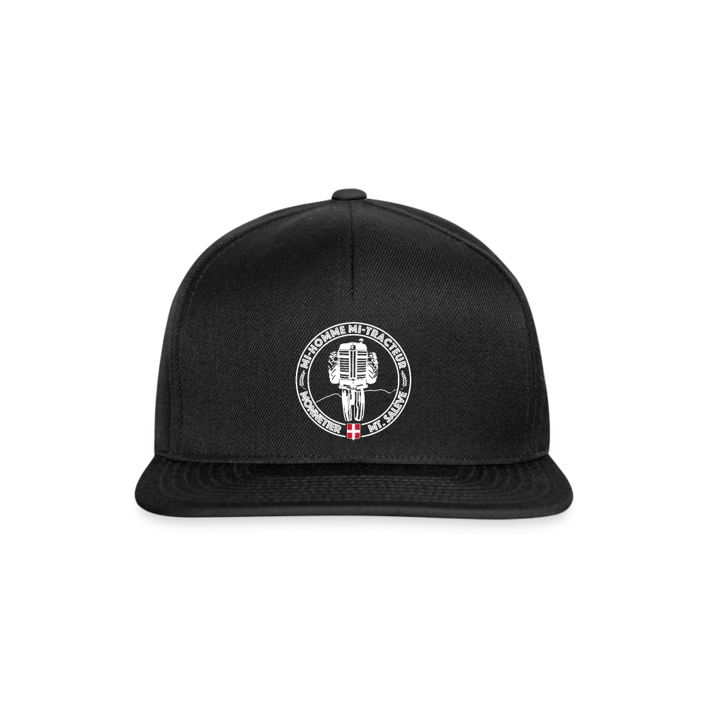Casquette Mi Homme Mi Tracteur W - noir/noir