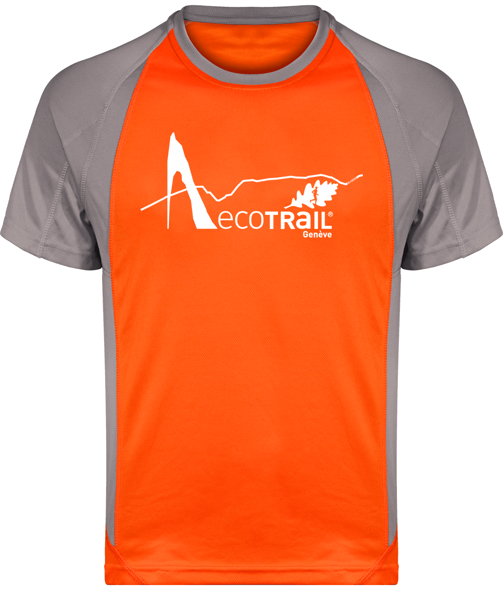 ECO-Trail GVA Tee-Shirt Run Bicolore Unisexe