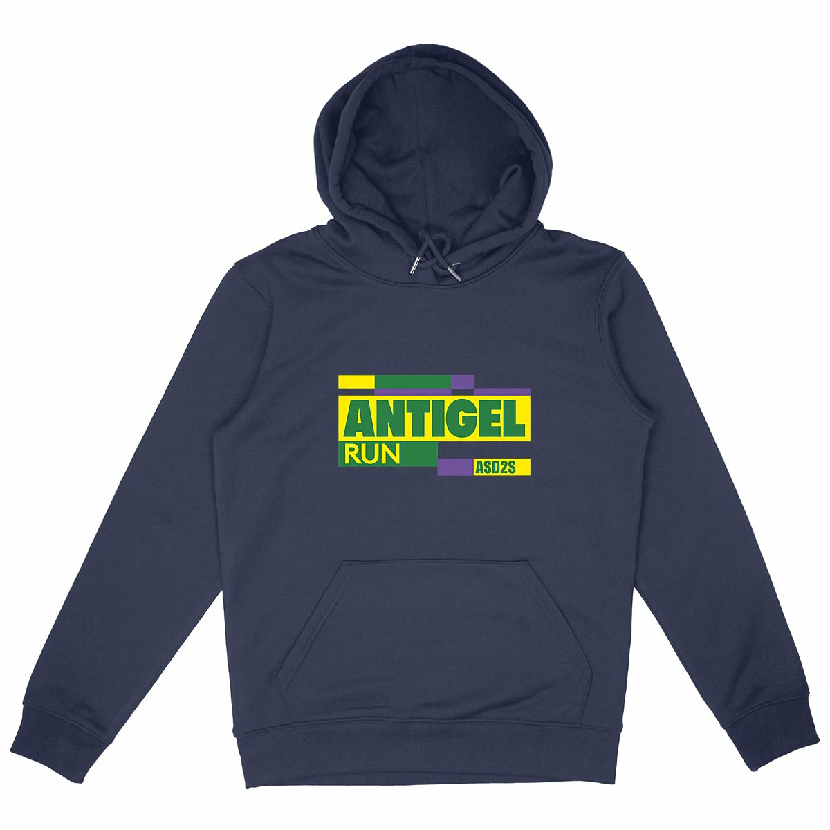 Sweat Capuche Unisexe Antigel - face_marine
