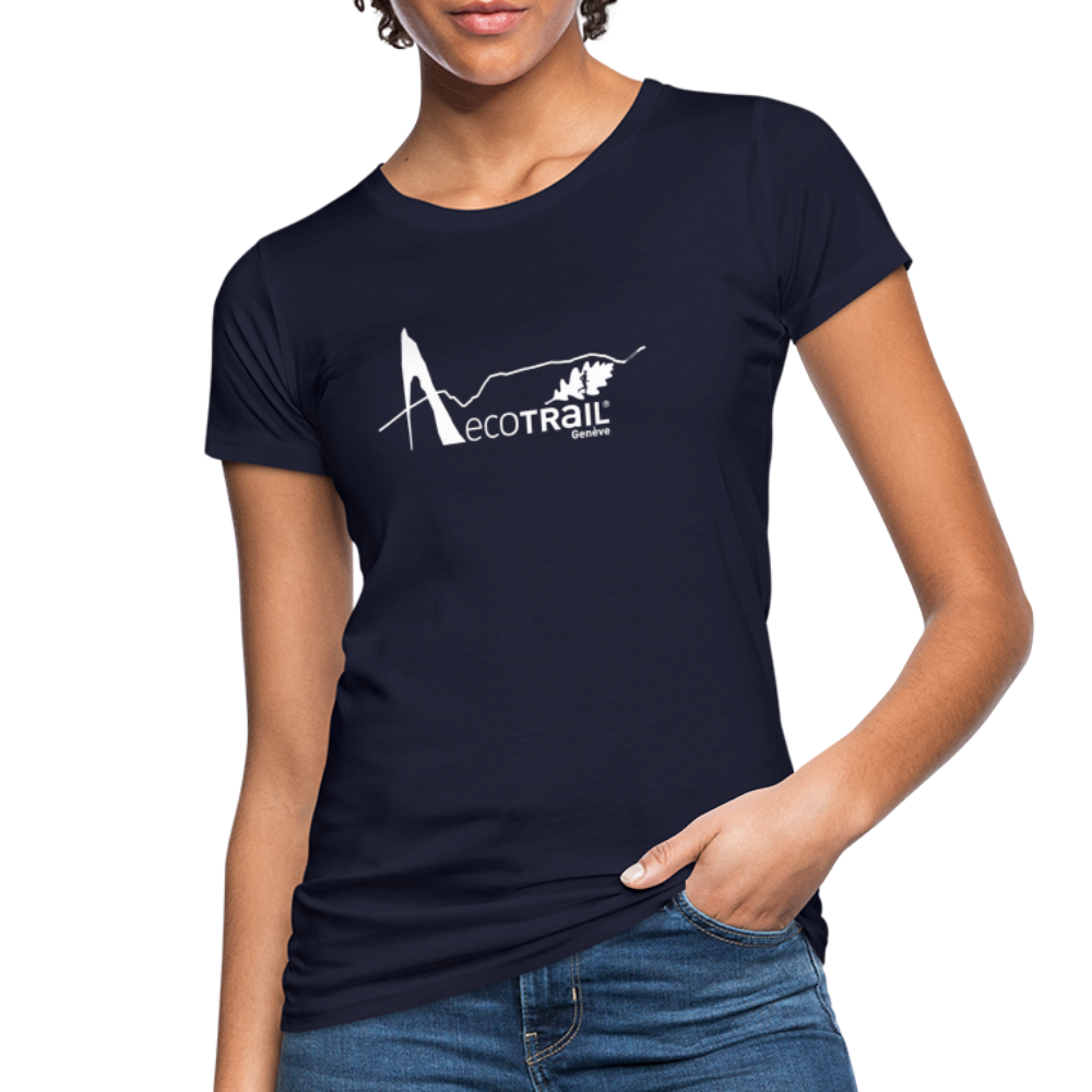 EcoTrail Genève T-shirt bio Femme - marine