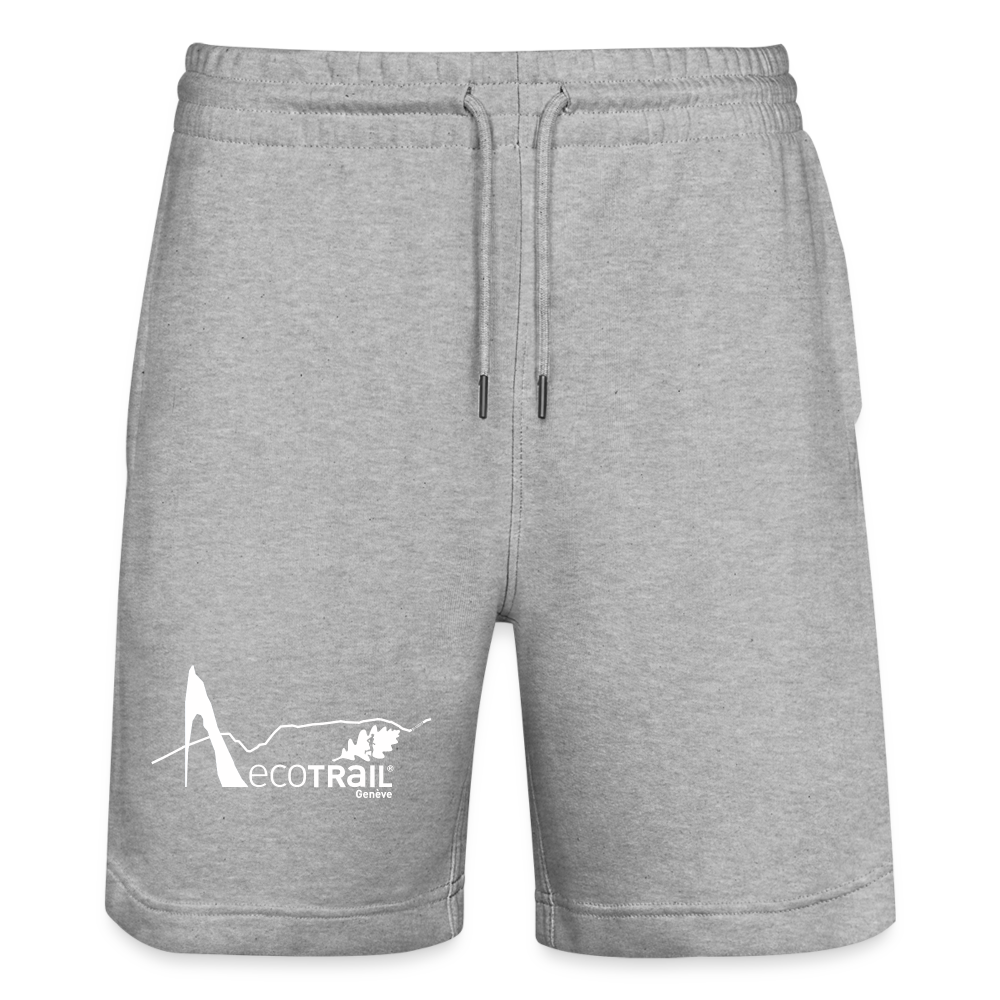 ECO Trail Geneve Short de jogging bio TRAINER 2.0  Unisexe - gris chiné