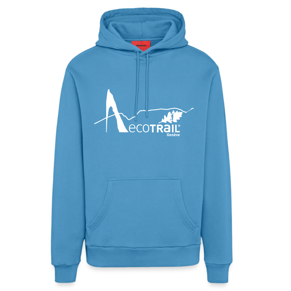 ECO-Trail ASD2S Sweat à capuche 100%  Bio  bio décontracté  épais oversize -  Sol Blue