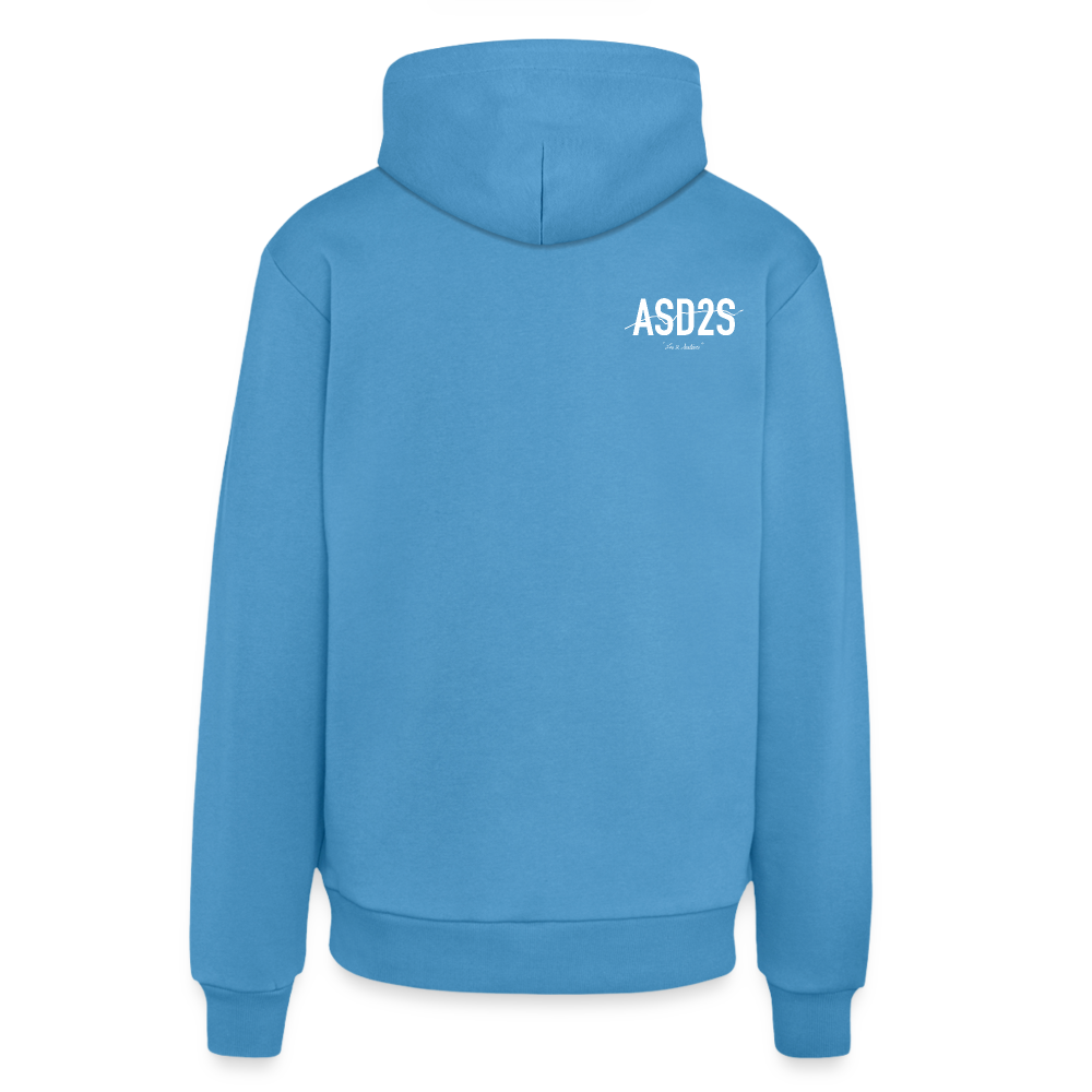 ECO-Trail ASD2S Sweat à capuche 100%  Bio  bio décontracté  épais oversize -  Sol Blue