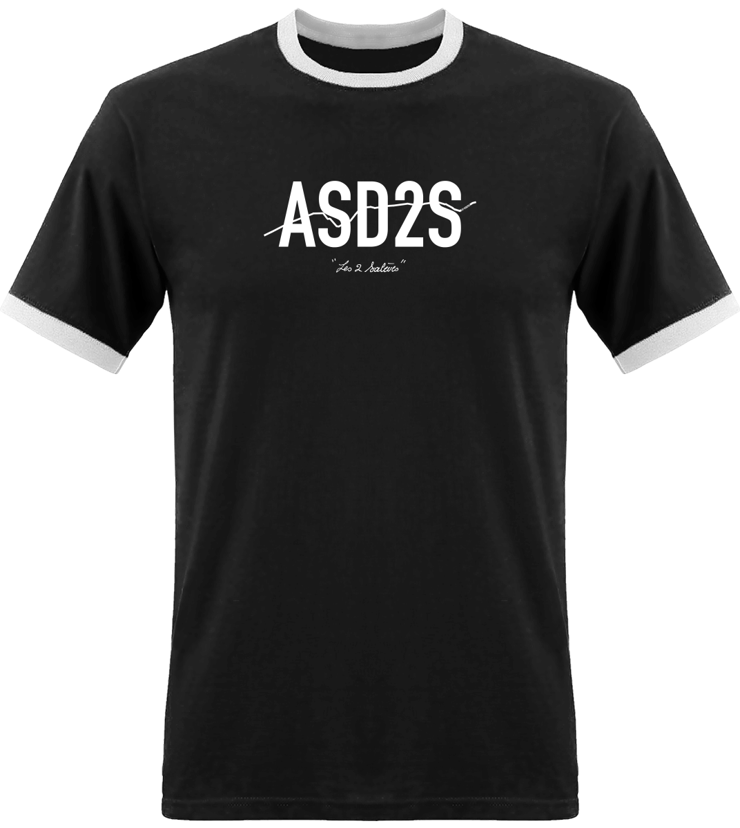 ASD2S les 2 Salèves T-shirt Homme Bords Contrastés