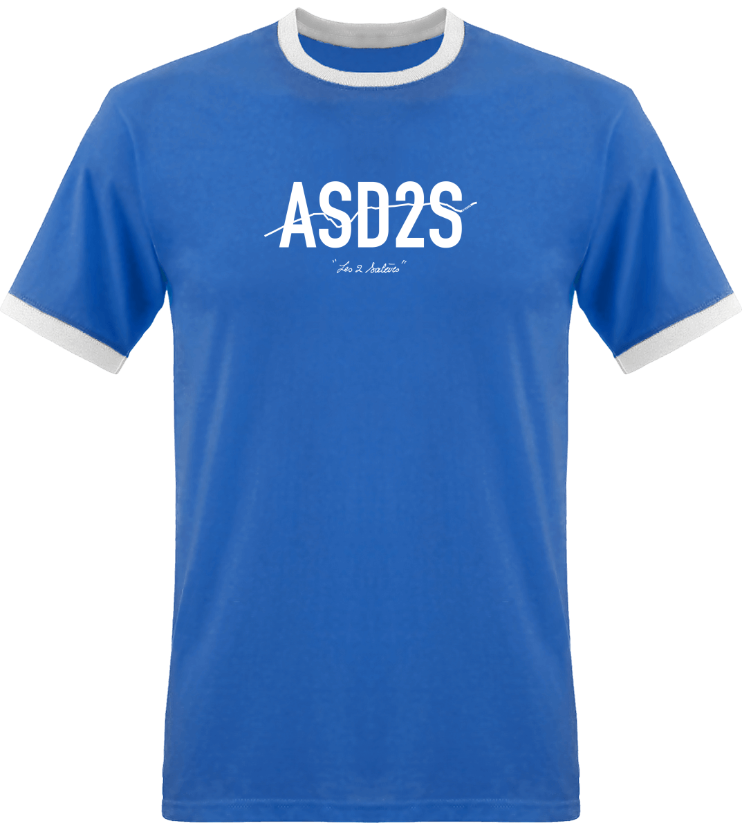 ASD2S les 2 Salèves T-shirt Homme Bords Contrastés