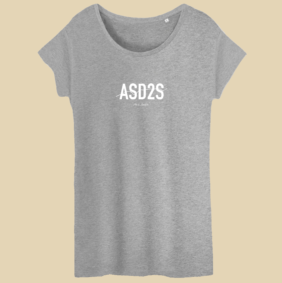 ASD2S les 2 Salèves T-shirt Femme 100% Coton BIO