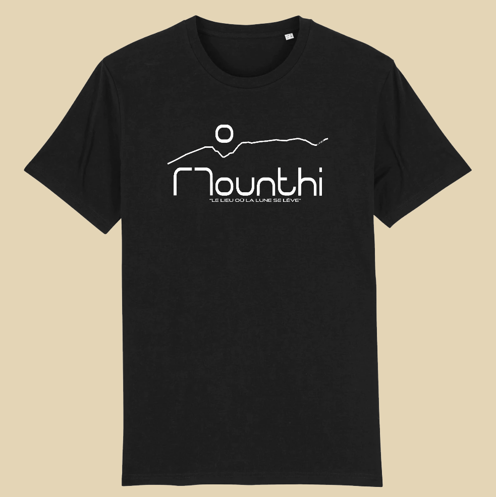 T-Shirt Col Rond  Couleurs- MOUNTHI W Stamps