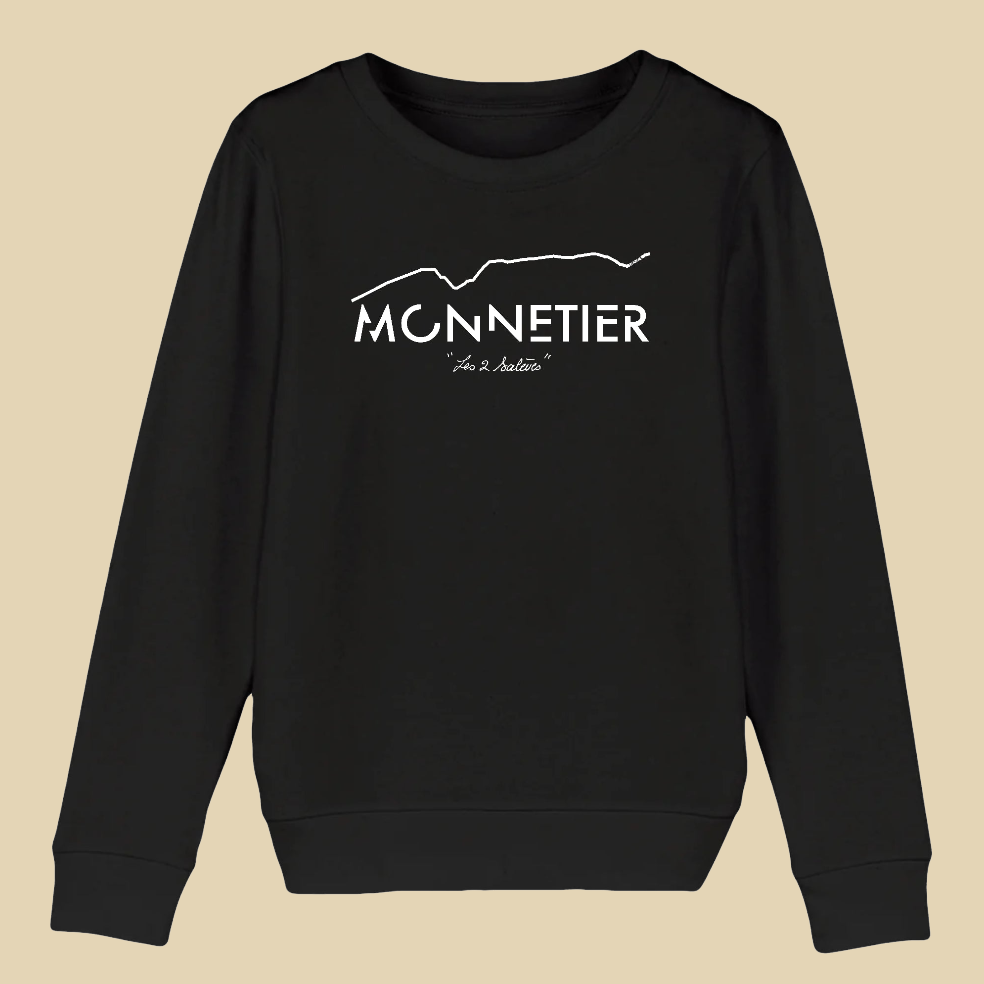 Monnetier les 2 Salèves Sweat-shirt Enfant Bio