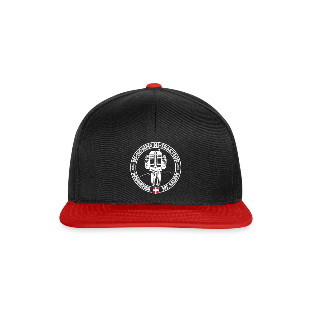 Casquette Mi Homme Mi Tracteur W - noir/rouge