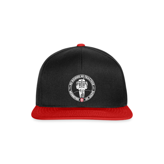 Casquette Mi Homme Mi Tracteur W - noir/rouge