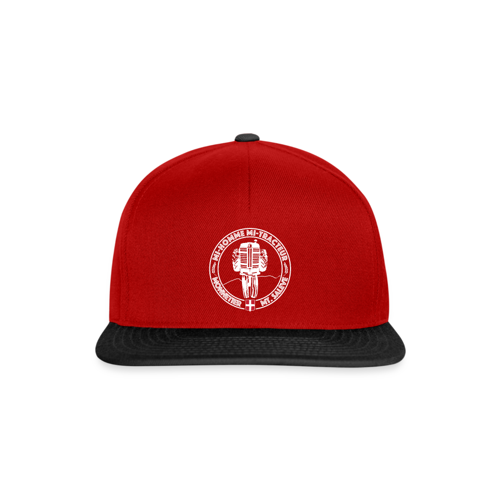 Casquette Mi Homme Mi Tracteur W - rouge/noir