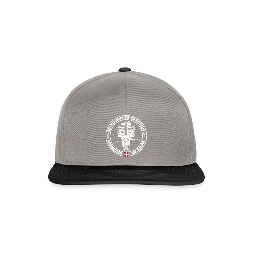 Casquette Mi Homme Mi Tracteur W - gris graphite/noir