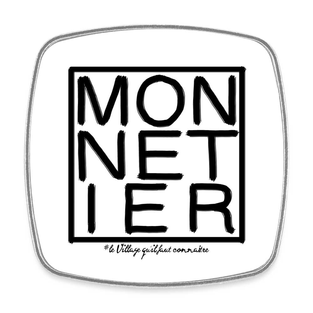 Magnet Monnetier B - blanc