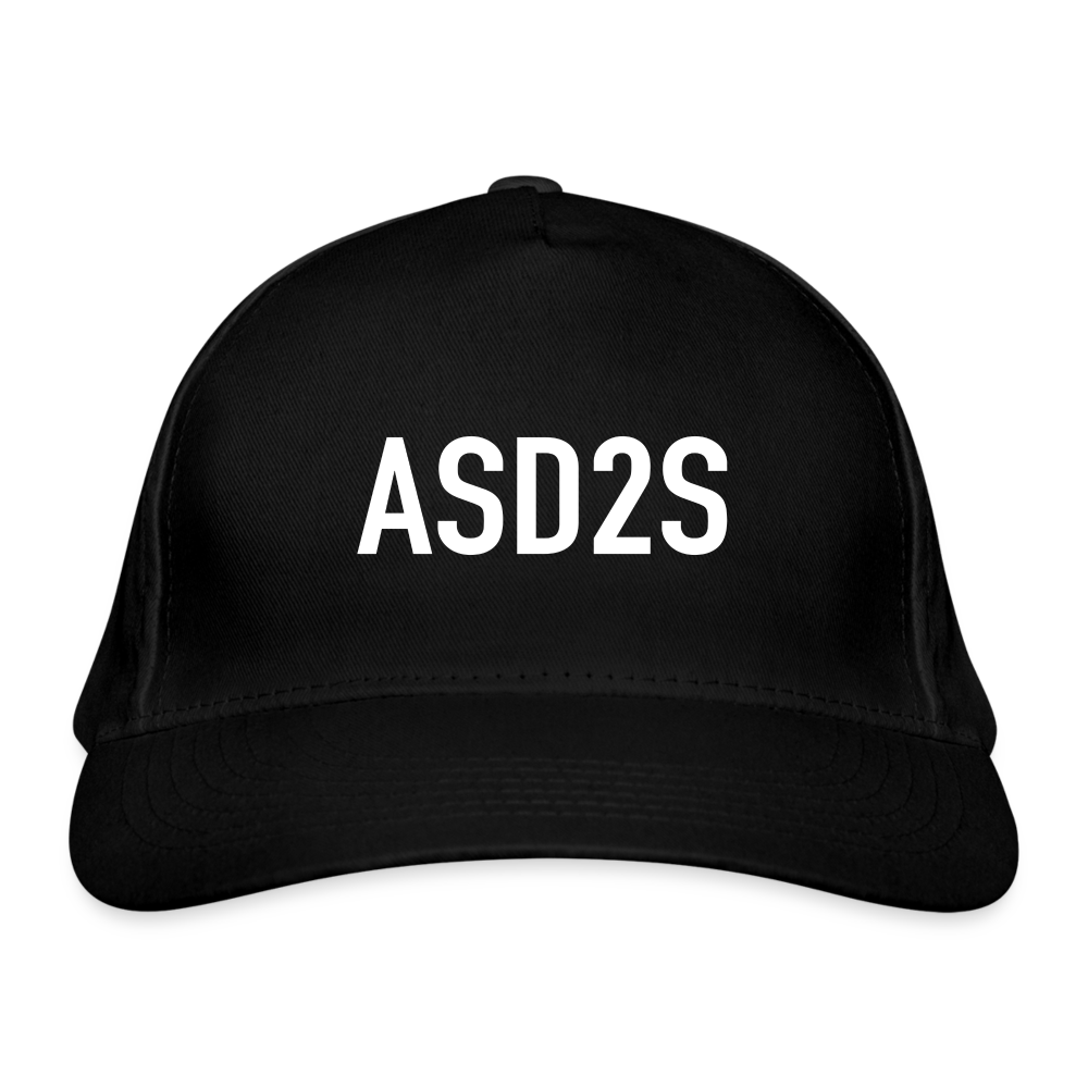 ASD2S Casquette classique bio - noir